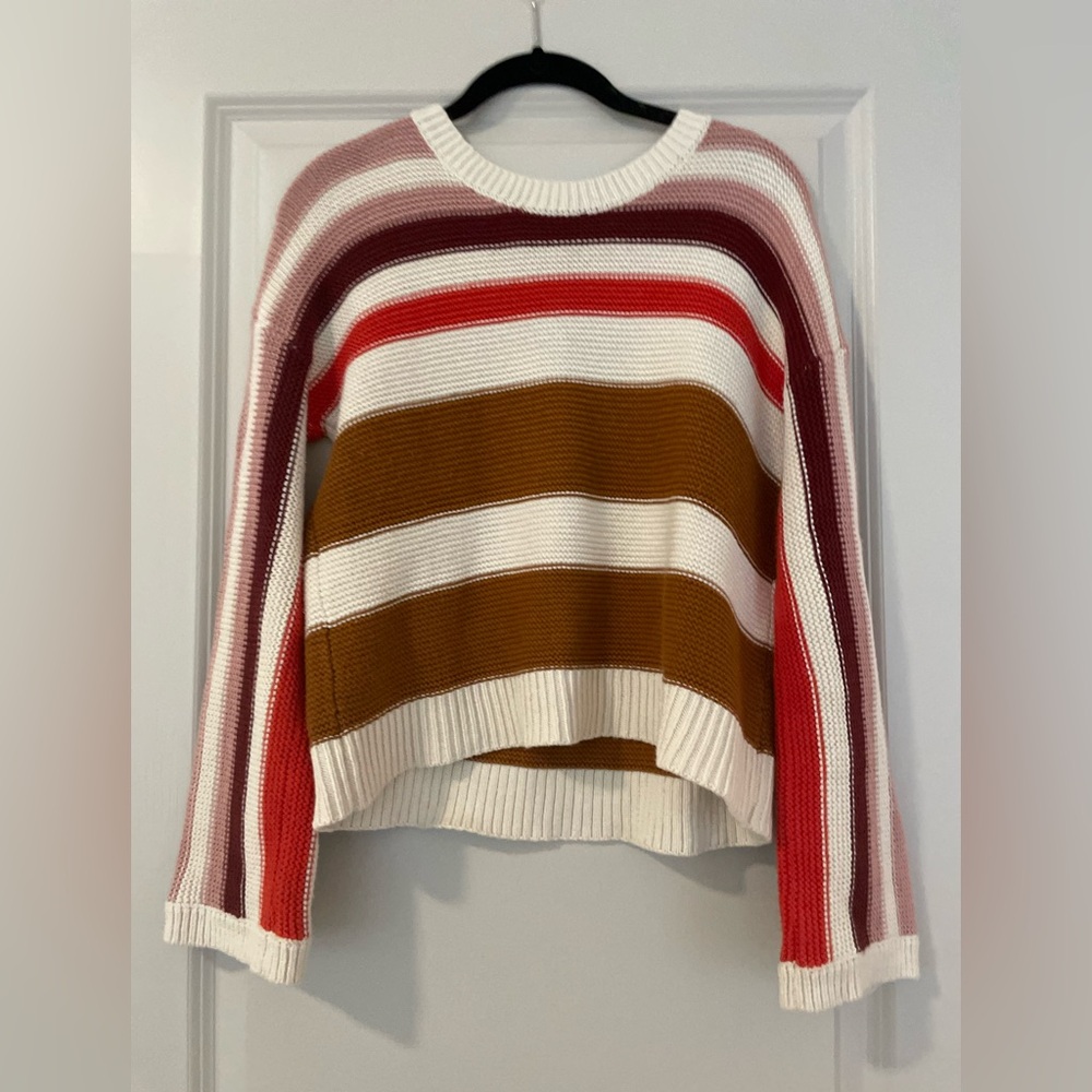 Striped Knit Madewell Sweater